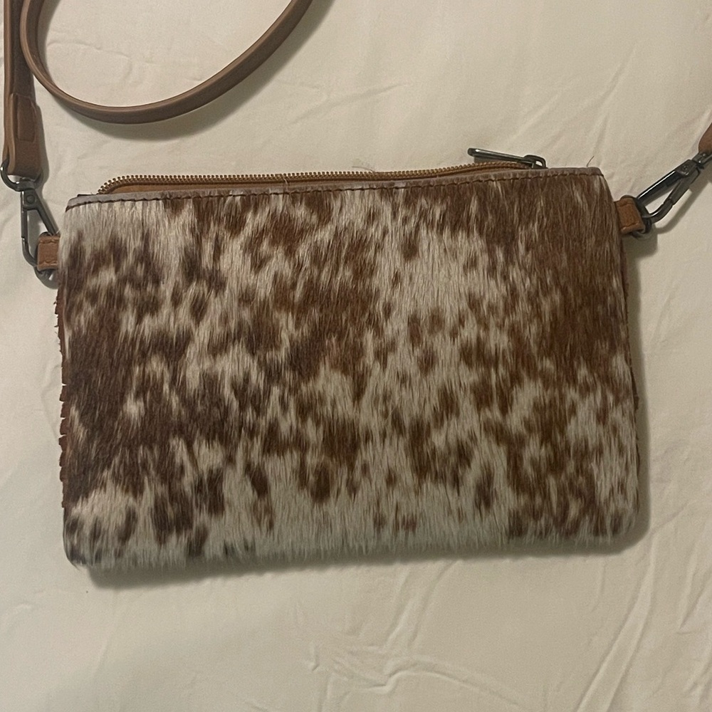Montana West cowhide Crossbody Bag
